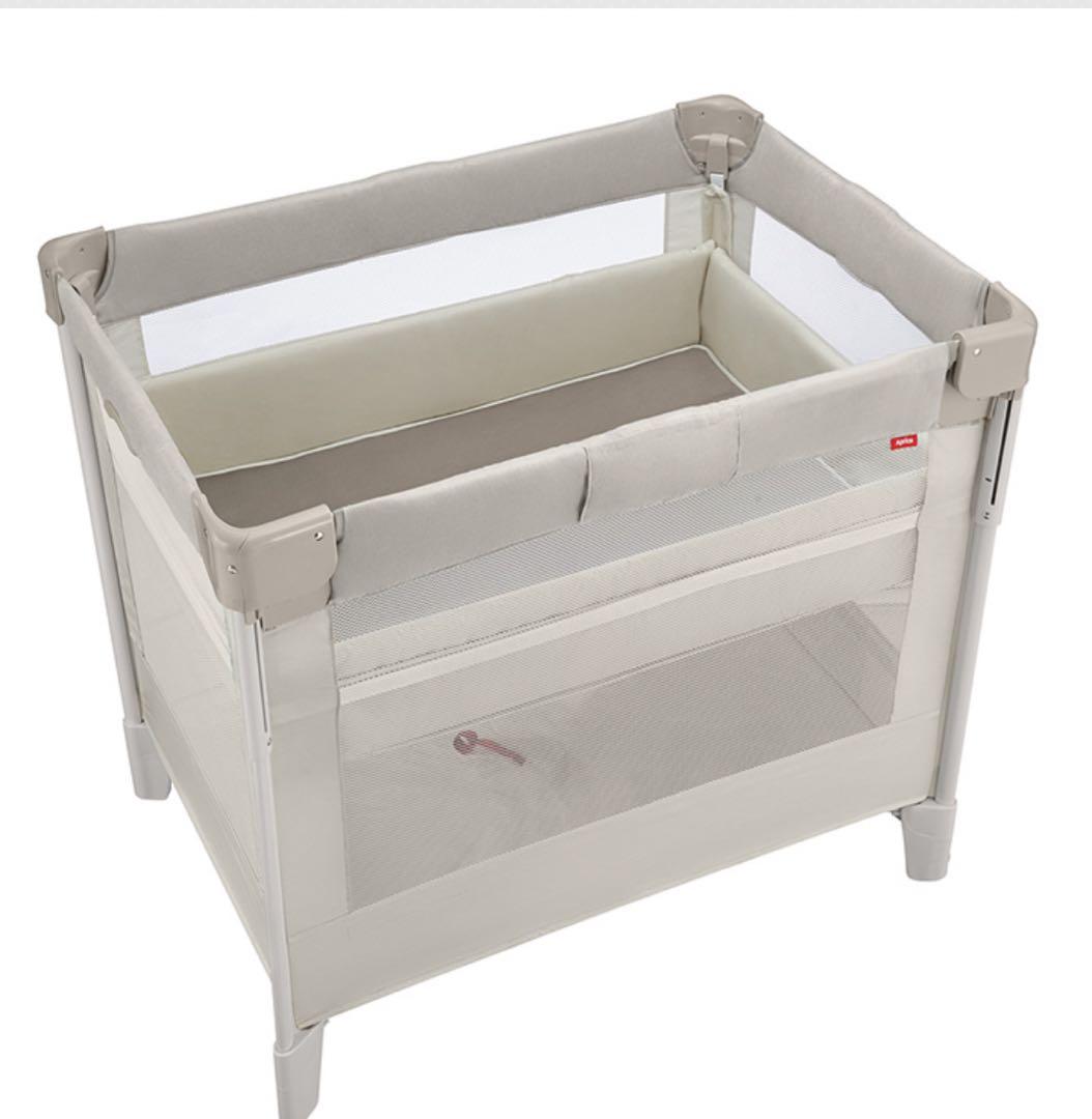 値下げ〇 Aprica ココネルエアープラス ホワイトベージュ