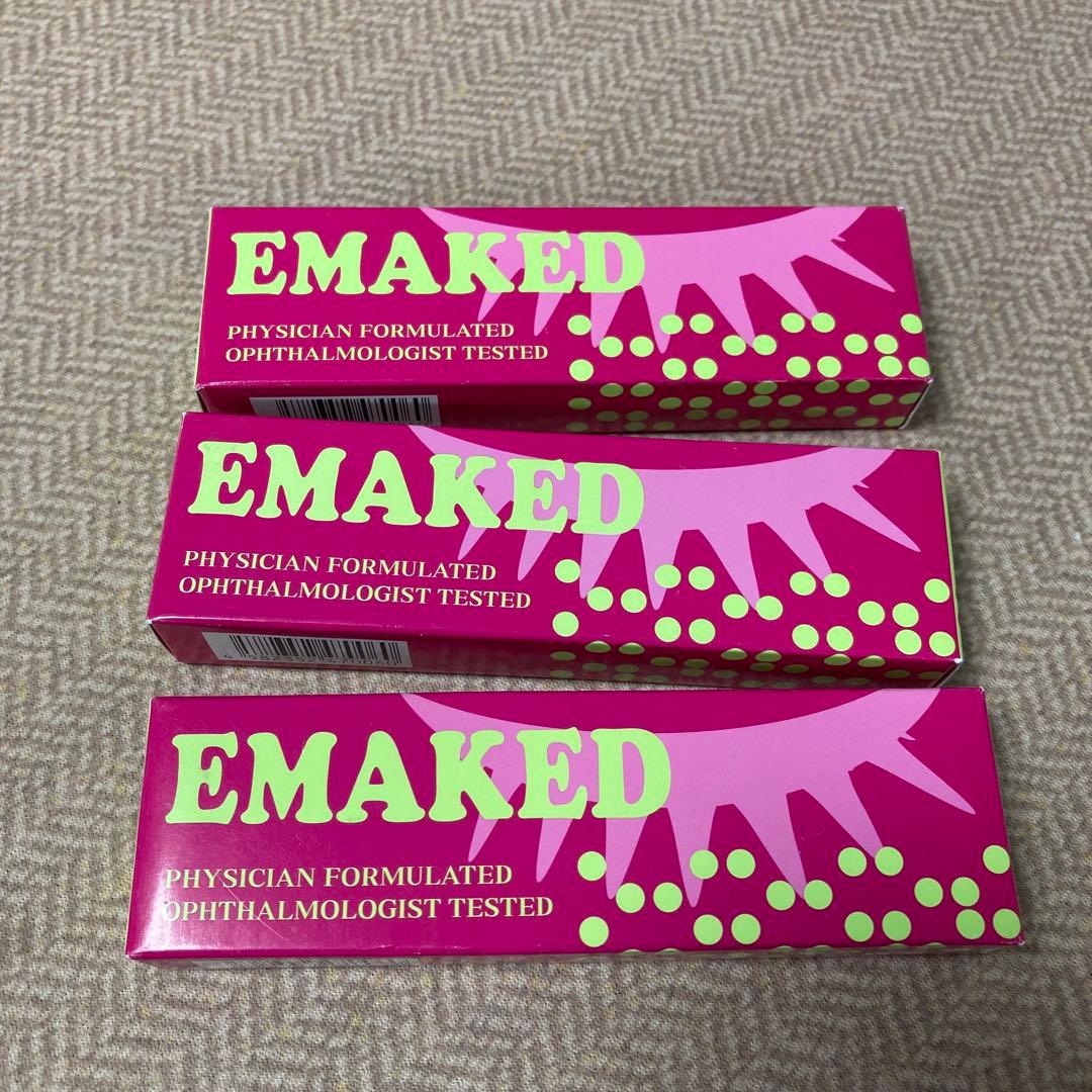 エマーキット 2mL まつげ美容液 EMAKED 3本