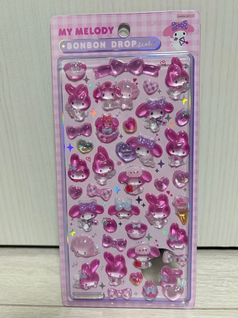 国内正規品 ボンボンドロップシール サンリオ ８種セット第2弾コンプリート