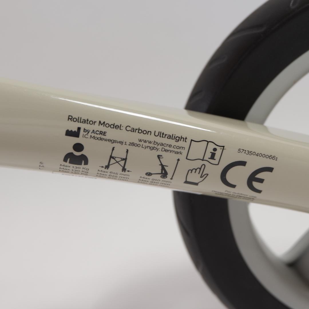 byACRE Carbon Ultralight 歩行器 介護 白