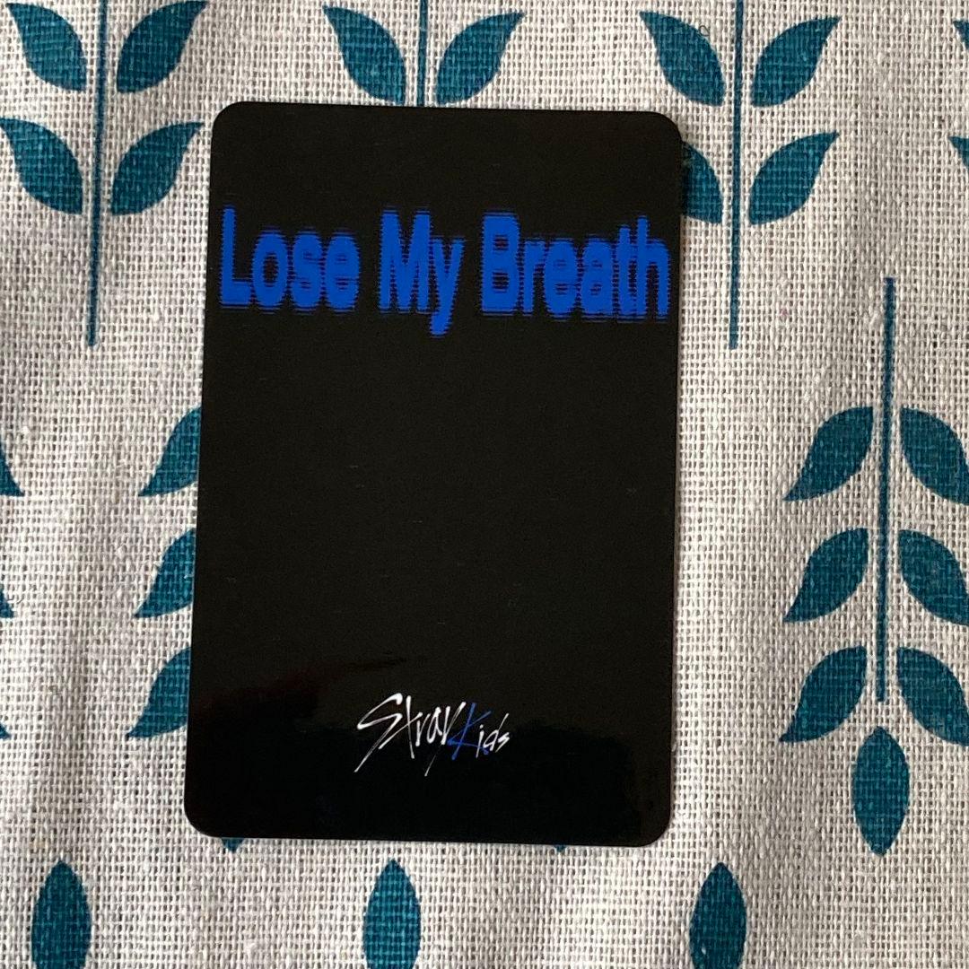StrayKidsスキズLose My Breath バンチャン1枚トレカ