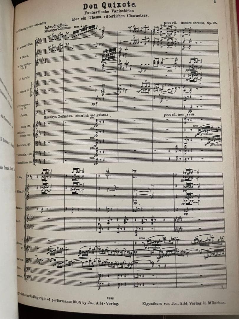 シュトラウス 交響詩集 ドン・ファンと死と浄化など〜ポケットスコア