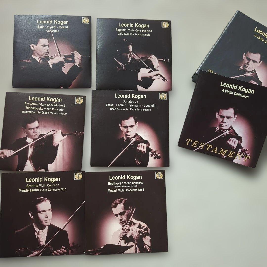 レオニード・コーガン　ヴァイオリン・コレクション　Testament　バッハ