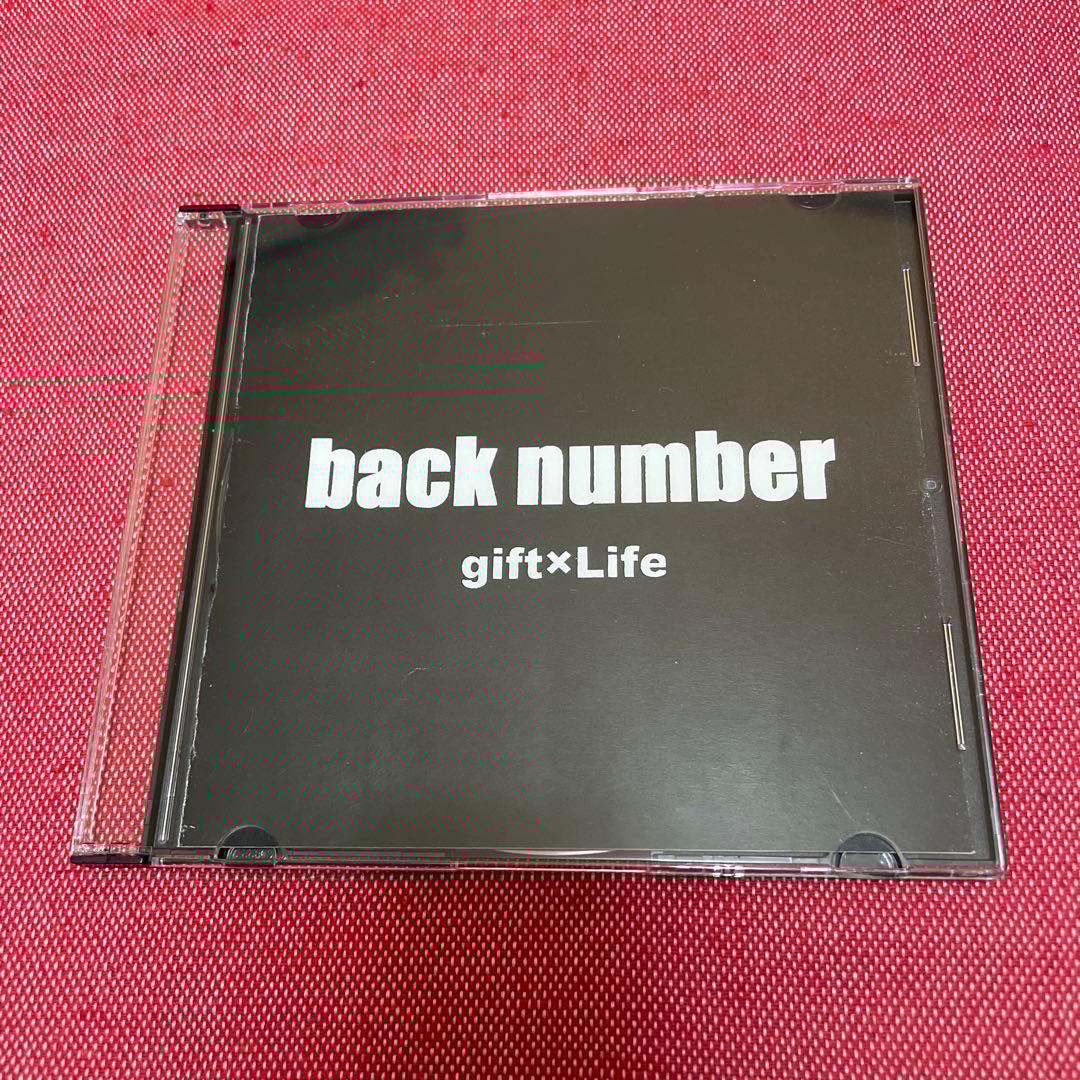 back number CD gift Life インディーズ
