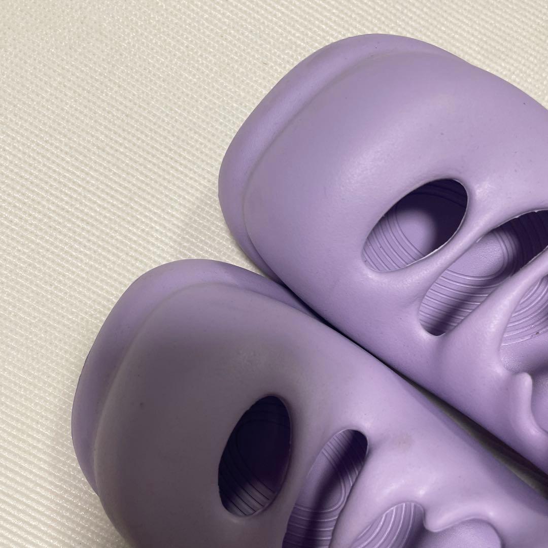 値下げ可 GRAPE x YVMIN パープル 37-38 ブーツ パンプス 靴