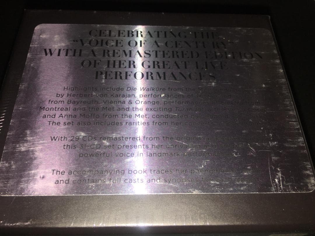 31CD 新品 ニルソン ライヴ ワーグナー 指環 R シュトラウス サロメ 影