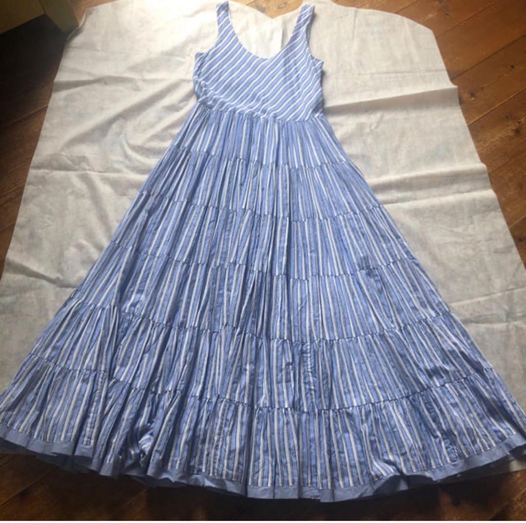 マリハ　MARIHA 別注ソウゲンノニジノドレス ノースリーブ　訳あり