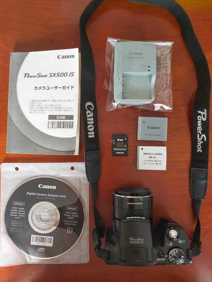 デジタルカメラ POWERSHOT SX500 IS