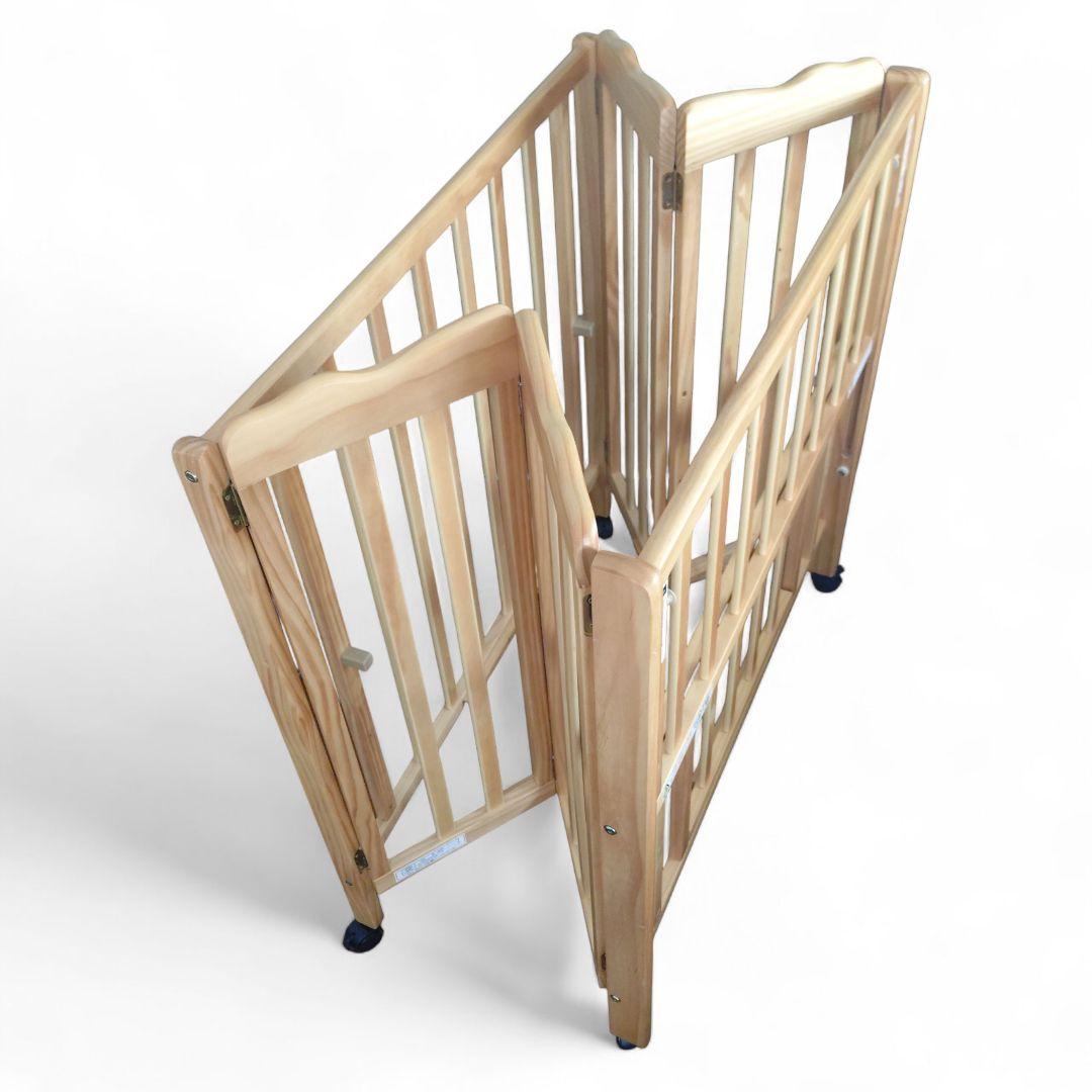 大和屋 折りたたみミニベビーベット パタン PATTAN【美品】 送料無料