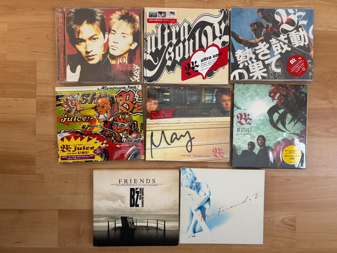H*g様 12/13終了 B'z CD 非売品 アルバム シングル VHS まと