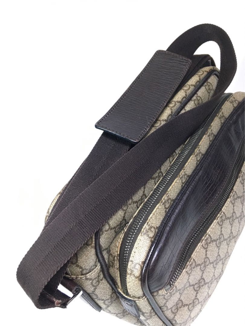 グッチ　PVC GG柄　ショルダーバッグ