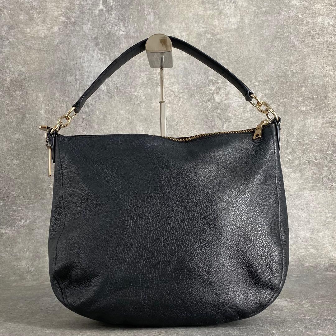 バッグ Coach Turnlock Leather One Shoulder Bag