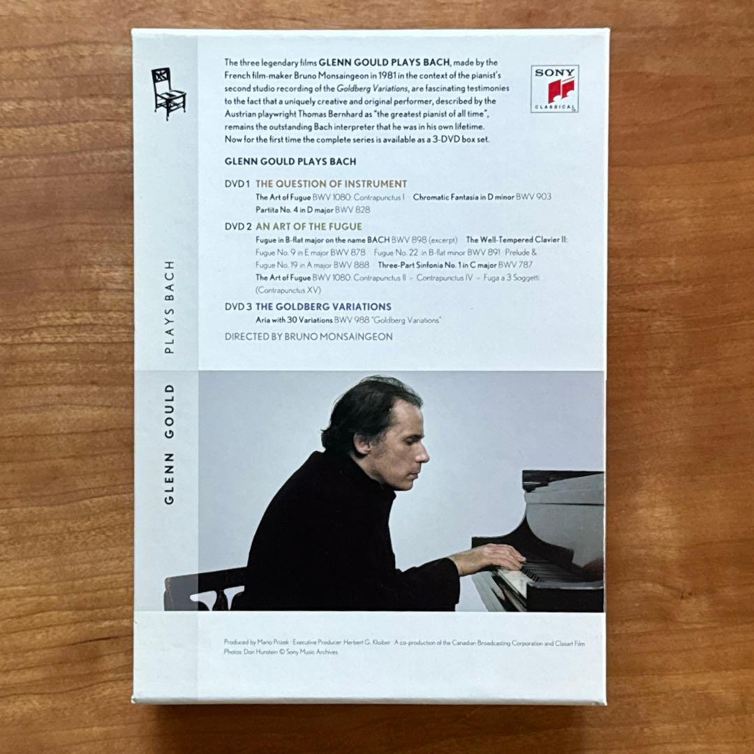 グレン・グールド・プレイズ・バッハ～ブリュノ・モンサンジョン監督三部作（3BD）