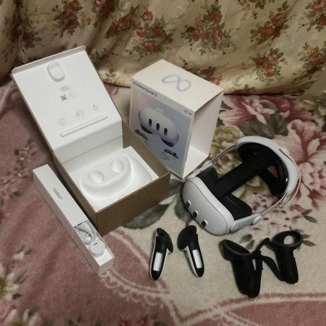 メタクエスト3 512GB 本体、アクセサリーセット