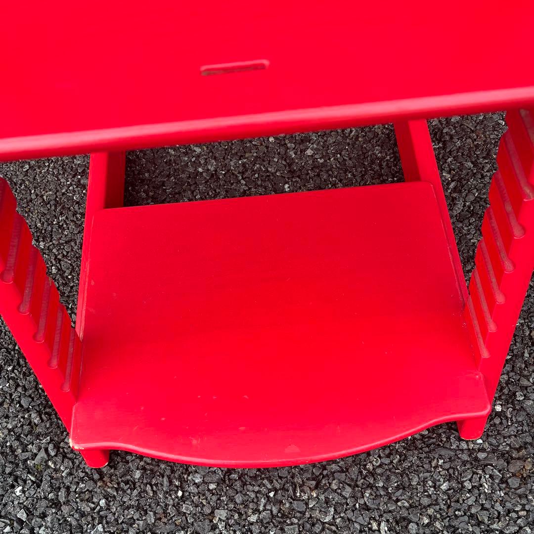 【良品】ストッケ トリップトラップ　レッド　シリアル4