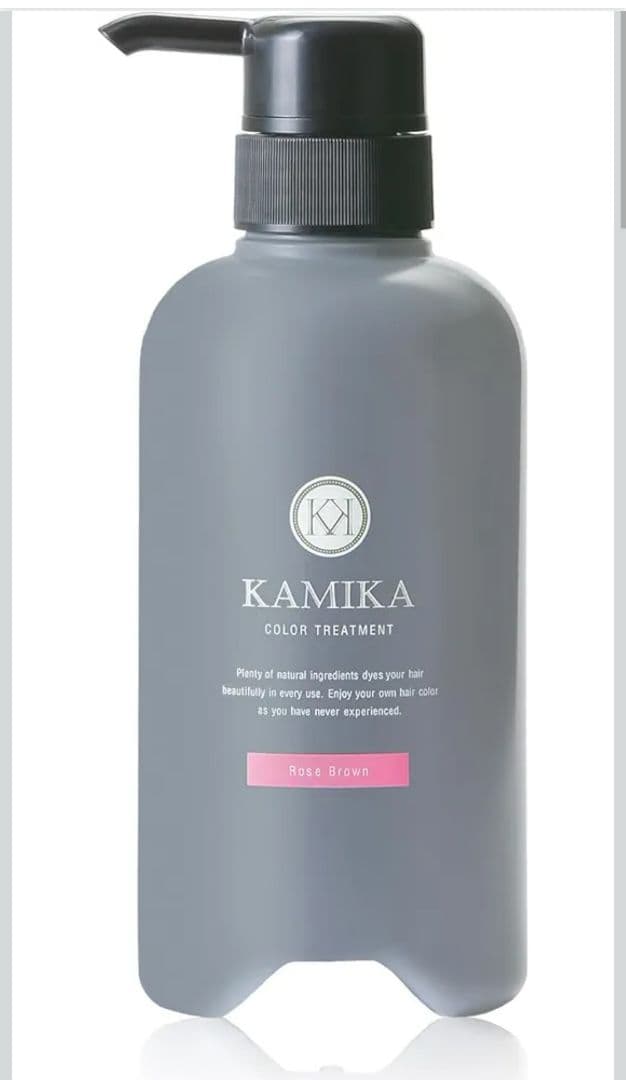 KAMIKA 白髪染め カラートリートメント ローズブラウン 3本