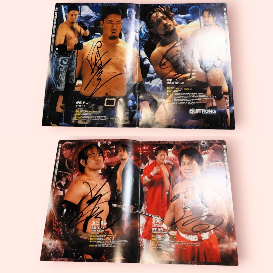 大日本プロレス　パンフレットセット