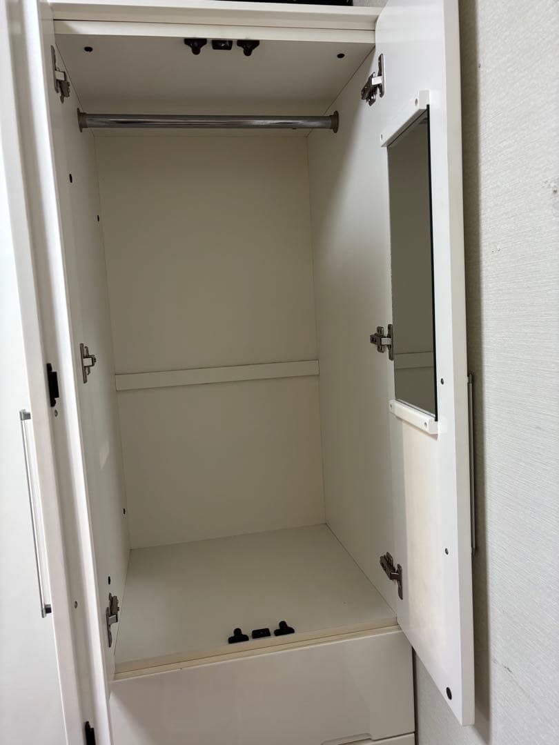 がじらニトリ　白　マルチタンス　FSV-32UV ワードローブ　③