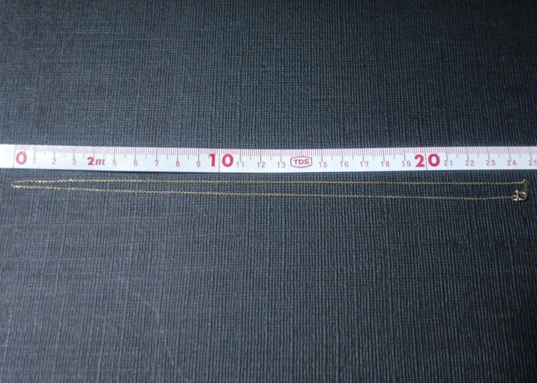 アガット　K10チェーンネックレス