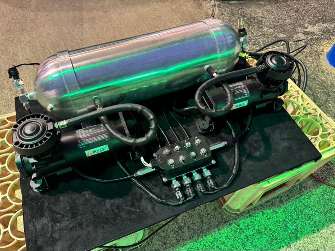 AIRMEXT四輪独立エアサス エアサスマネジメント シビックef