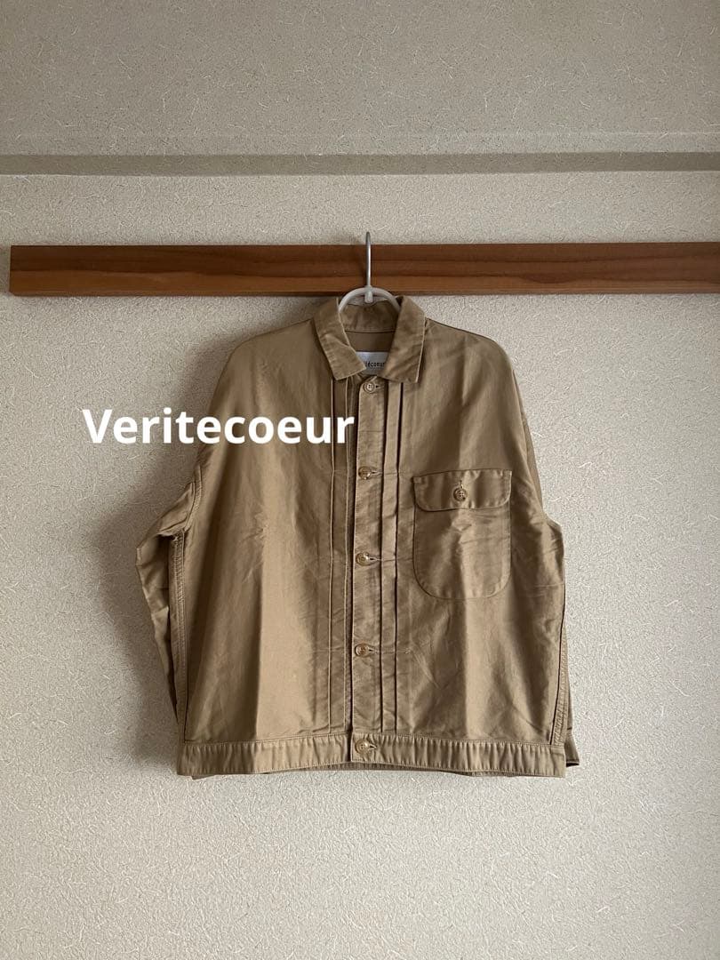 “ヴェリテクール”モールスキンＧジャン・ベージュ