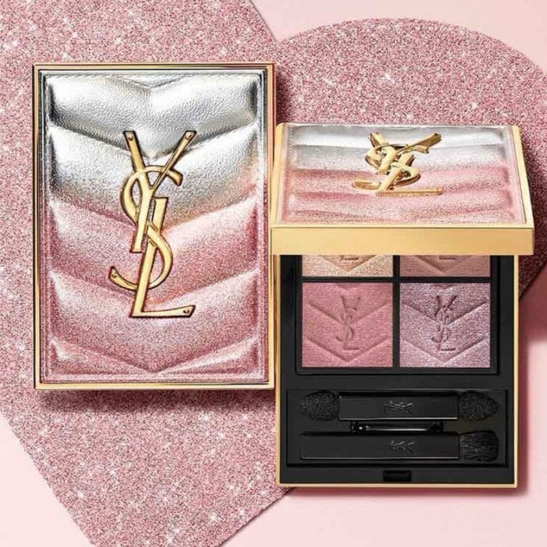 新品　YSL クチュールミニクラッチ 126 スパークリングラスト