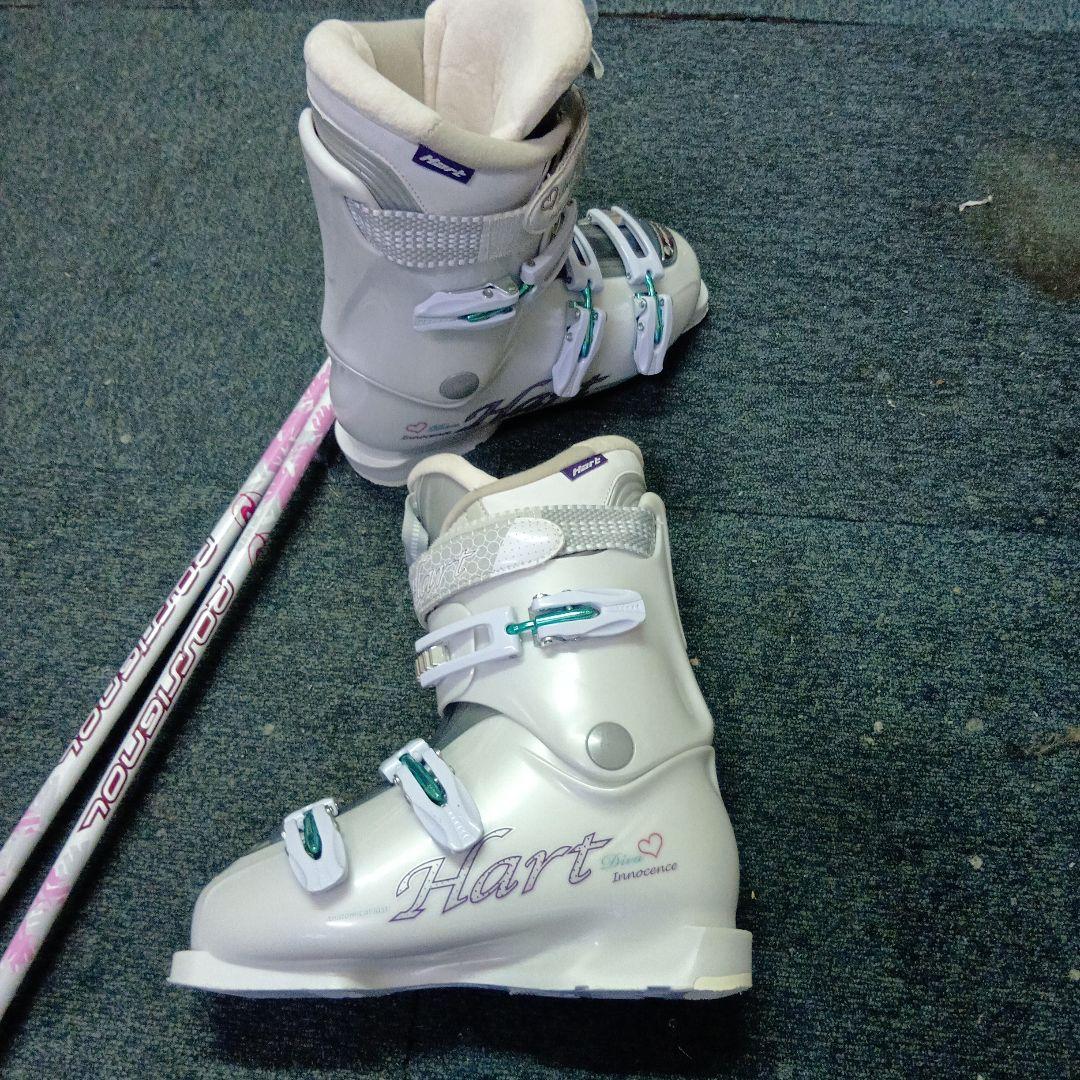 メンテナス済 ホットWAX仕上げ Völkl 153cm靴25cmポール付