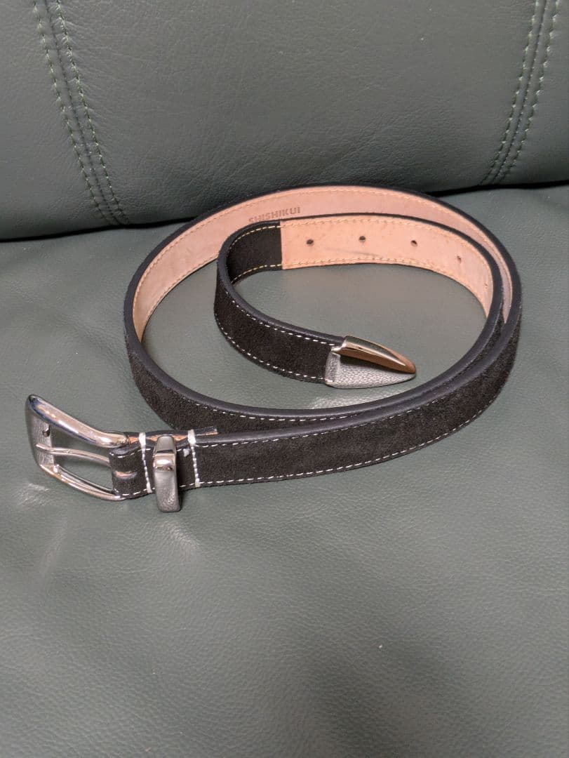 【最終値下げ】THE SHISHIKUI ベルト Suede b M/L