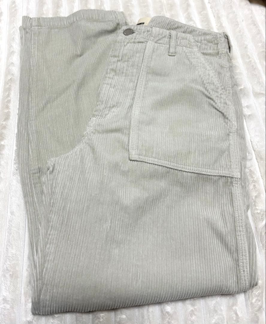 SHISHIKUI / 新品・未使用 CORDUROY BAKER CREAM