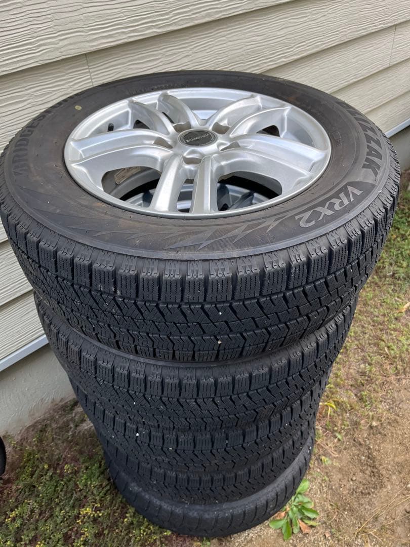 ブリヂストン バルミナ ブリザック スタッドレスセット195/65R15