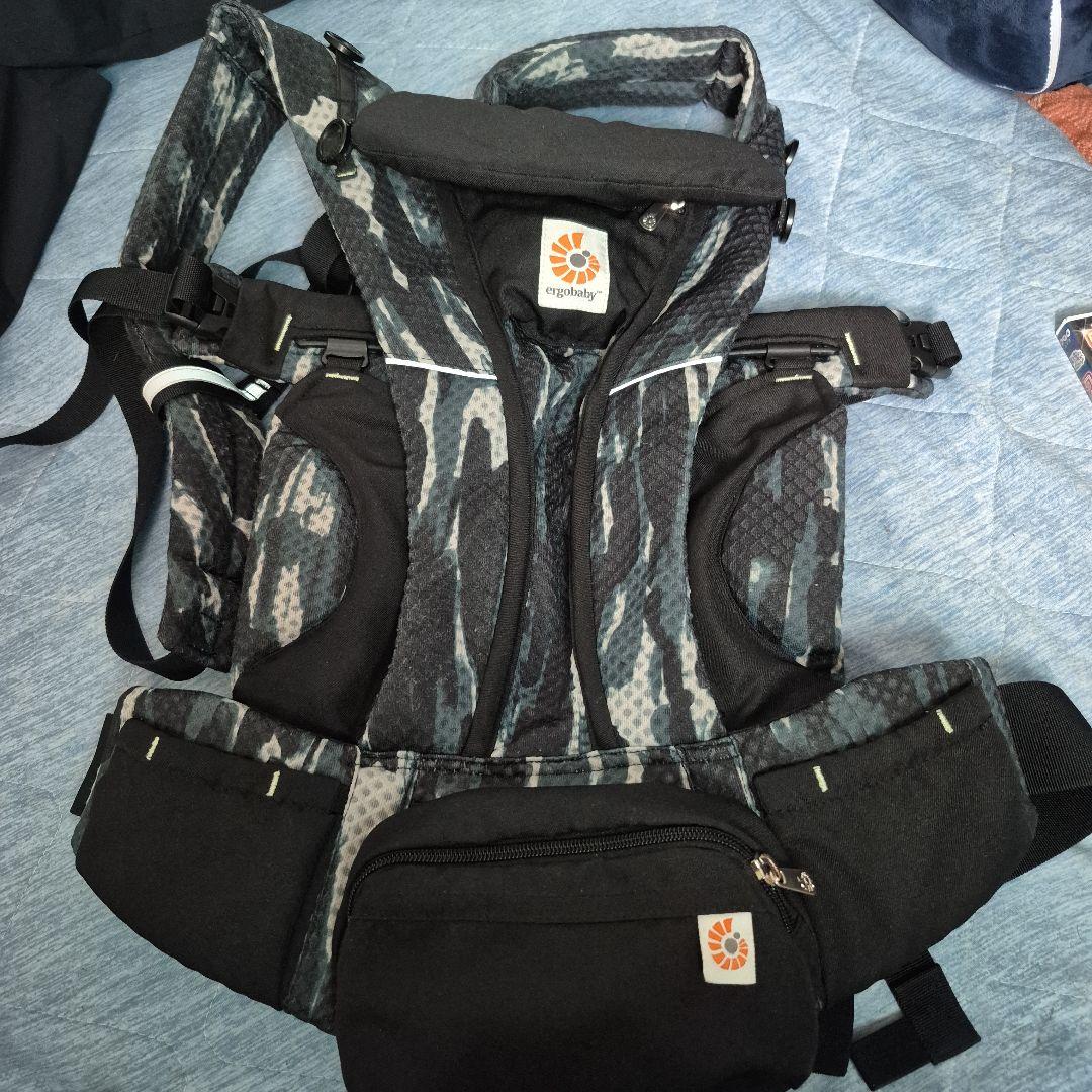 エルゴベビー OMNI BREEZE 抱っこ紐 ペイントブラック