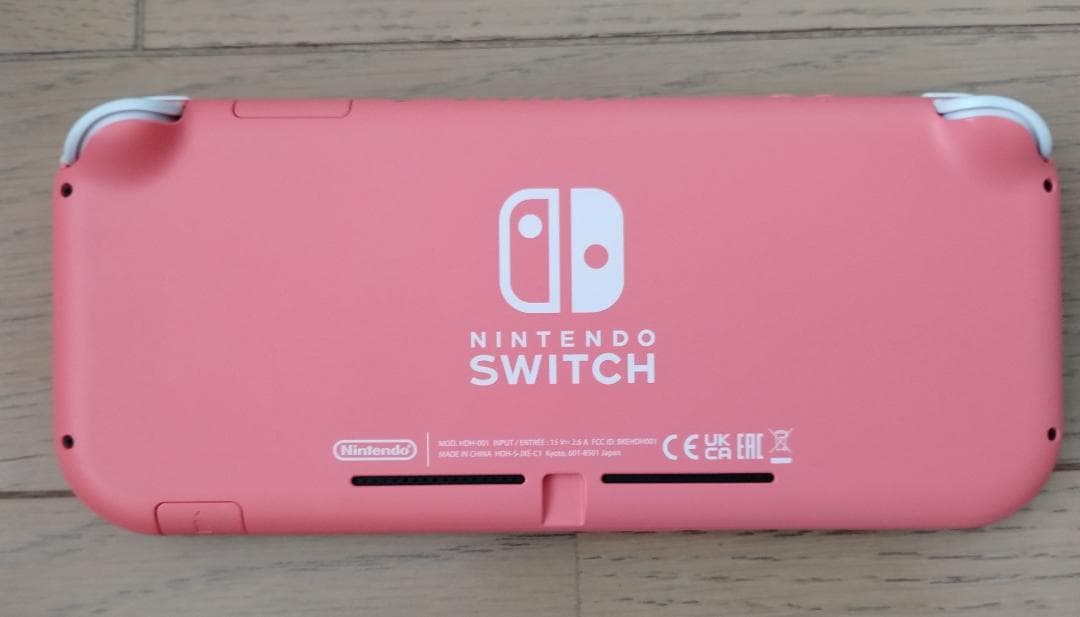 Nintendo 任天堂 Switch Lite 本体 コーラル色、スプラ3つき