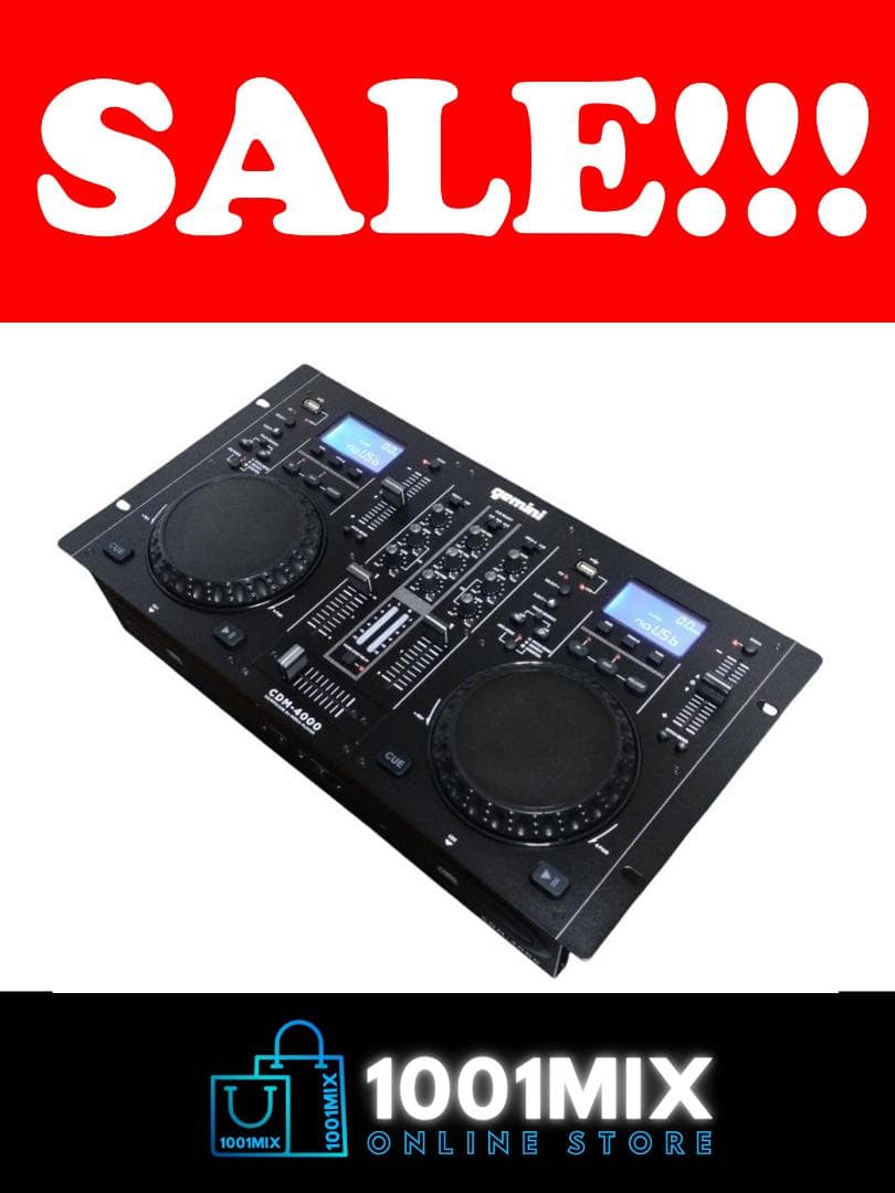 (X70) Gemini CDM-4000 MP3/CD DJワークステーション