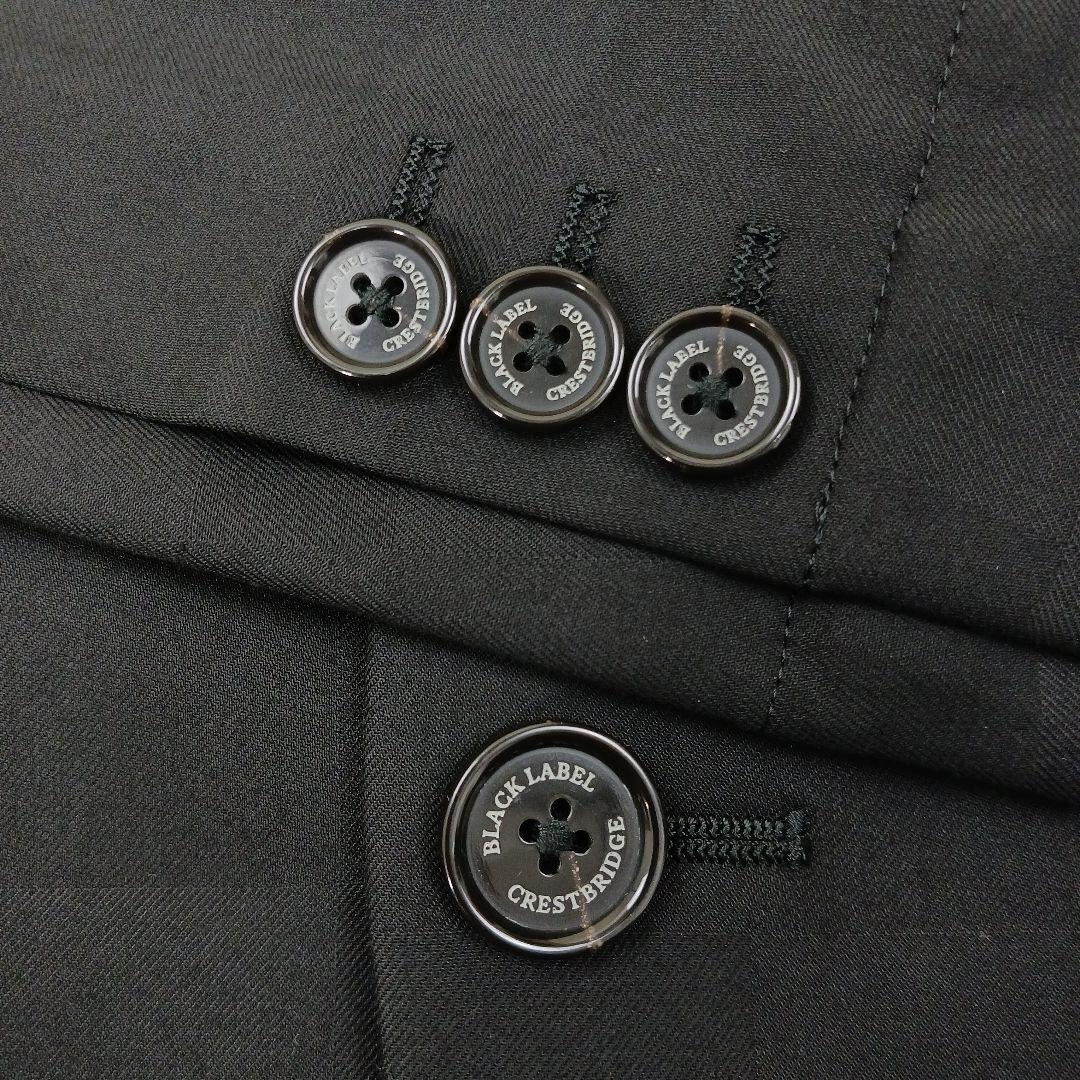 ✨極美品✨ブラックレーベル　セットアップ シャドーチェック　ブラック　サイズM