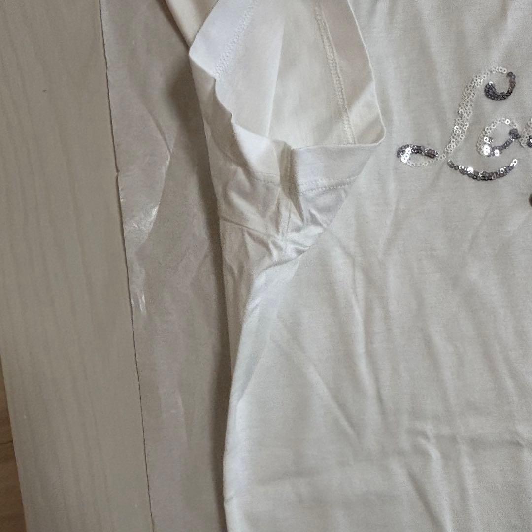 ルイヴィトン　カットソー Tシャツ　スパンコールLOUIS VUITTONロゴ