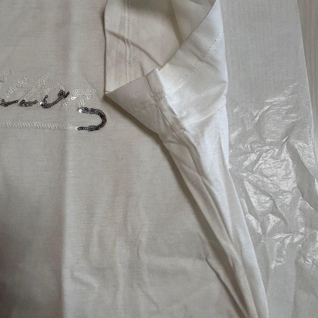 ルイヴィトン　カットソー Tシャツ　スパンコールLOUIS VUITTONロゴ