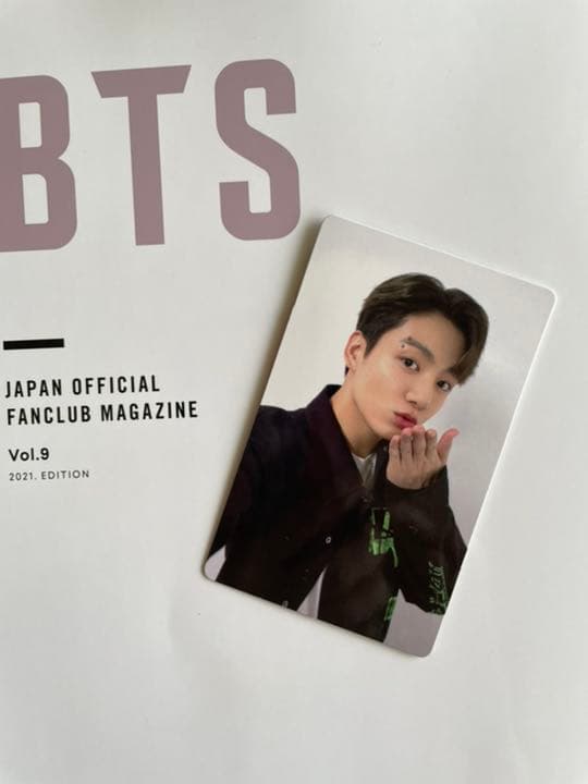 BTS  FC   W会員継続特典　トレカ　JUNGKOOK  グク
