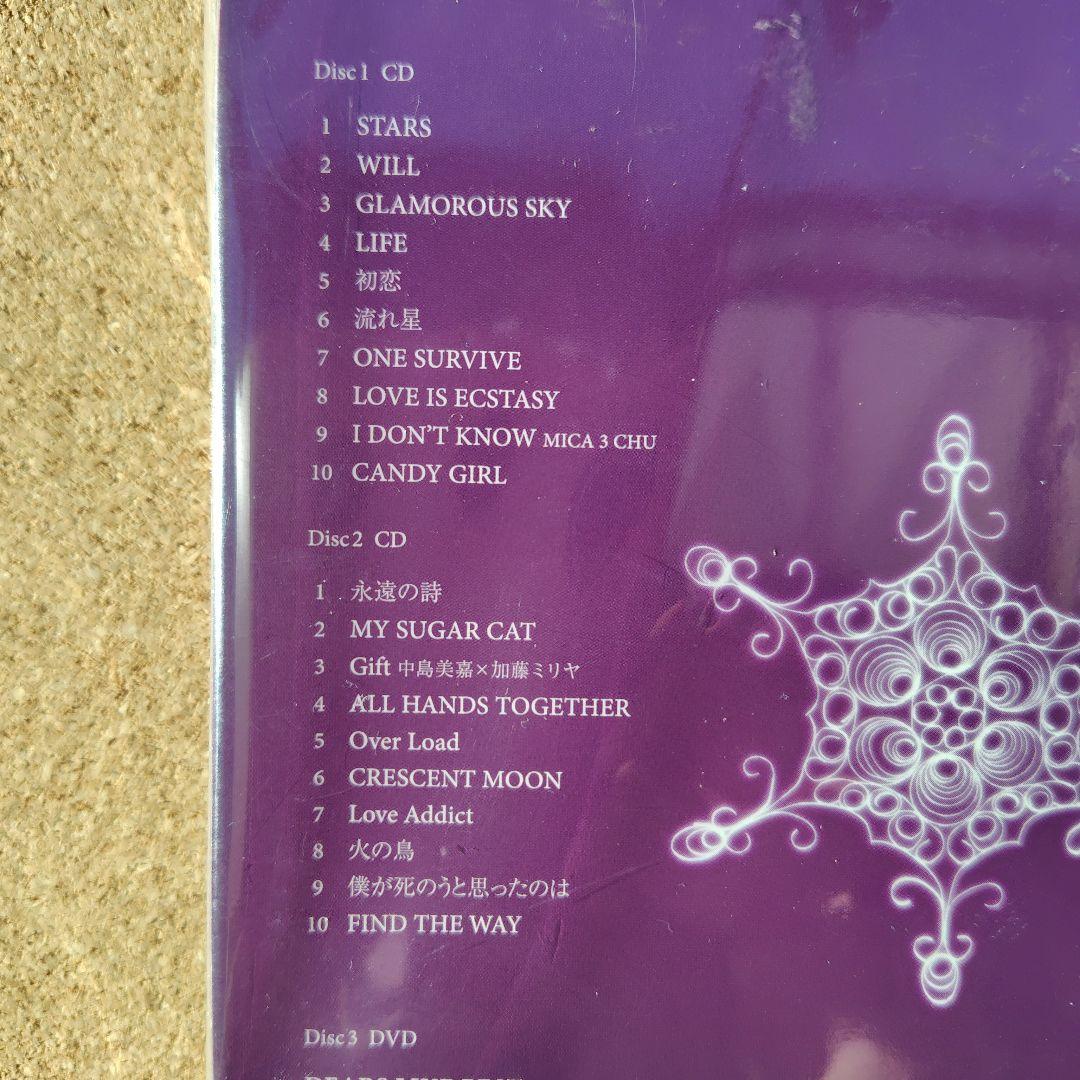 未開封　中島美嘉　初回生産限定盤　DEARS　TEARS　各１個　2CD＋DVD