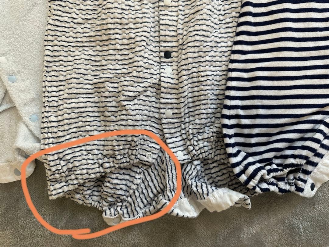 ＊美品＊ファミリア familiar ロンパース 3点セット