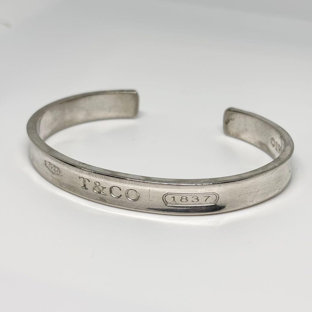 J176 ティファニー　バングル　スターリングシルバー　ナローカフ　925