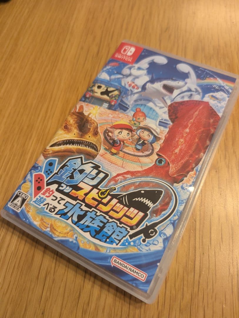 Switch 釣りスピリッツ　釣って遊べる水族館　サオコン×2台付き