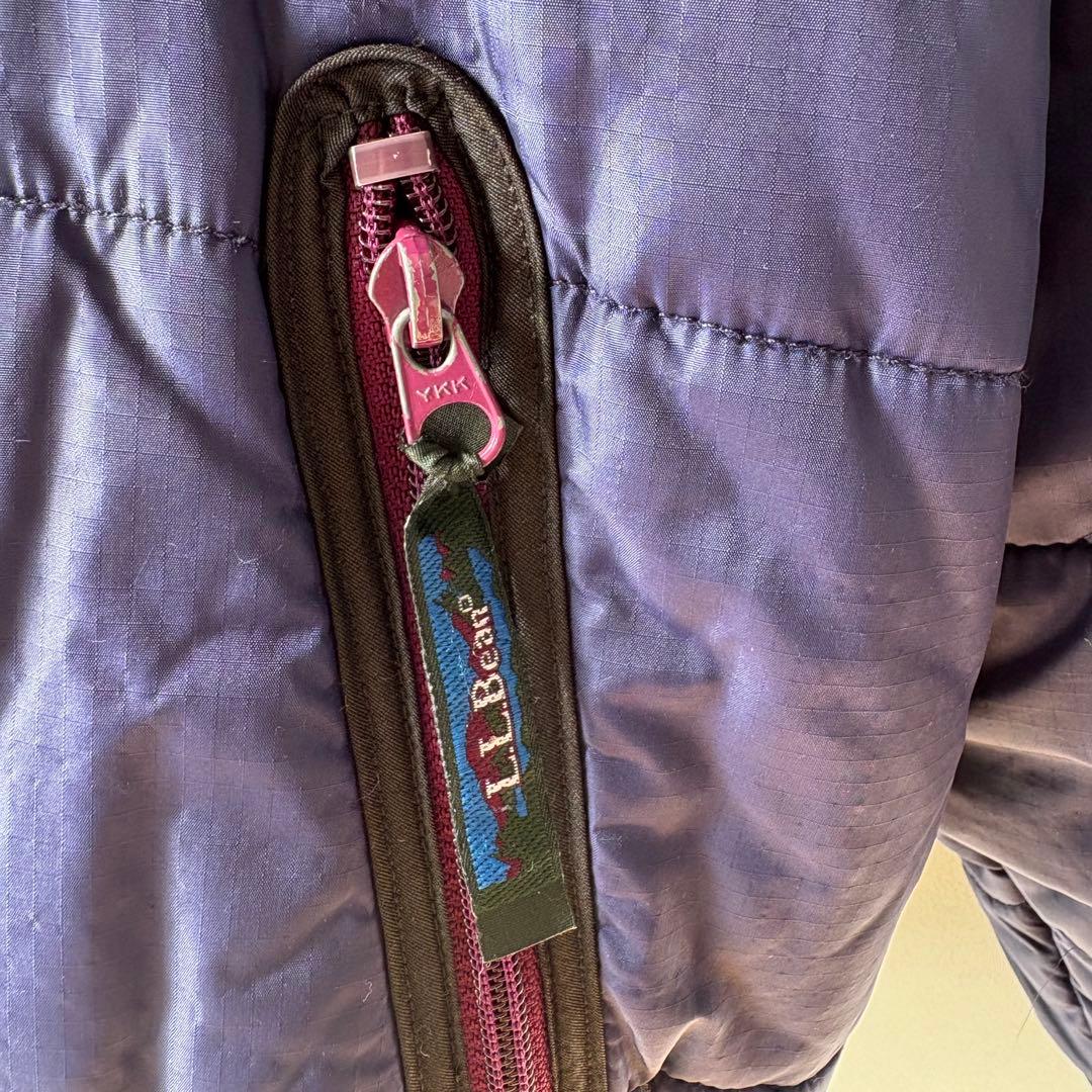 GanL.L.Beanヴィンテージプリマロフトジャケット　ハーフジップ