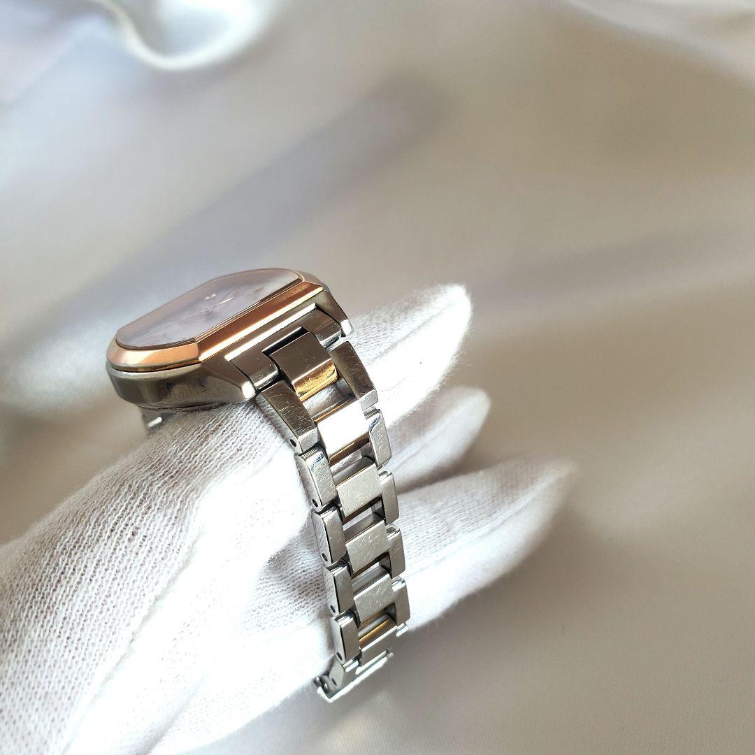 【本日限定価格❕稼働☆洗浄磨き済】SEIKOルキア電波ソーラーピンクシェルt9