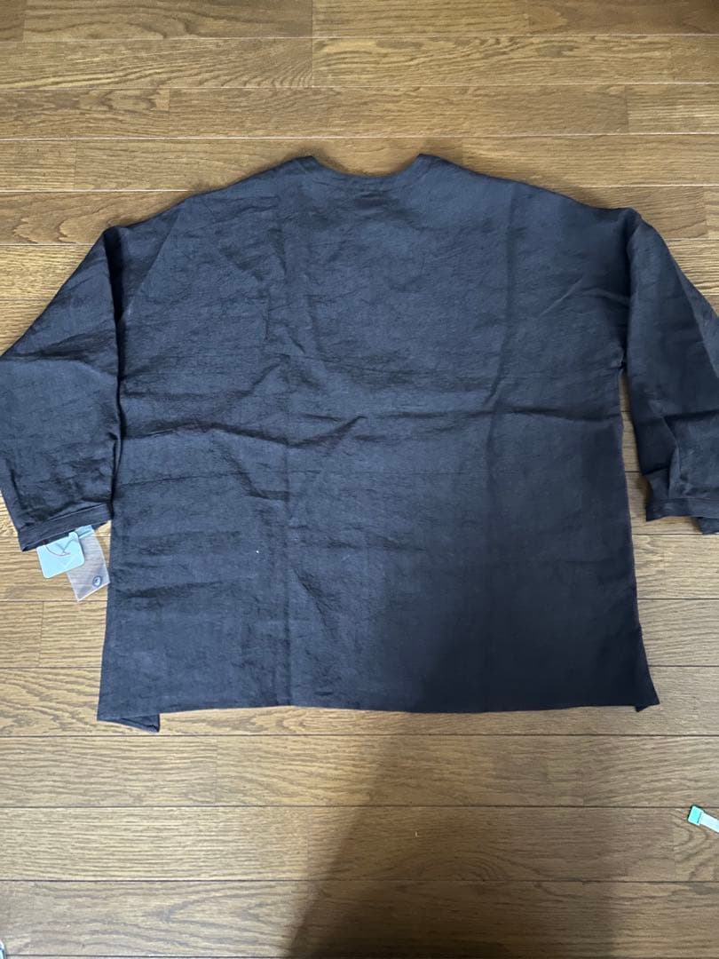 chishiro 国産天日干しリネンＢＯＸシャツ　新品未使用