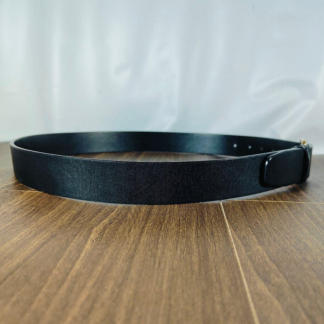 【極美品】JIL SANDER イタリア製　高級ドレスベルト　最高級ラインベルト