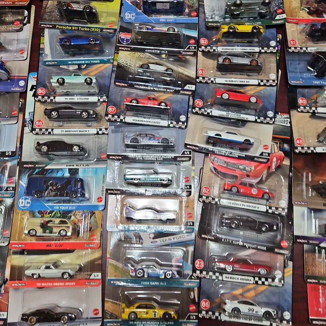 や*や様 ホットウィール　リアルライダー　ブルーバード　大量　120台