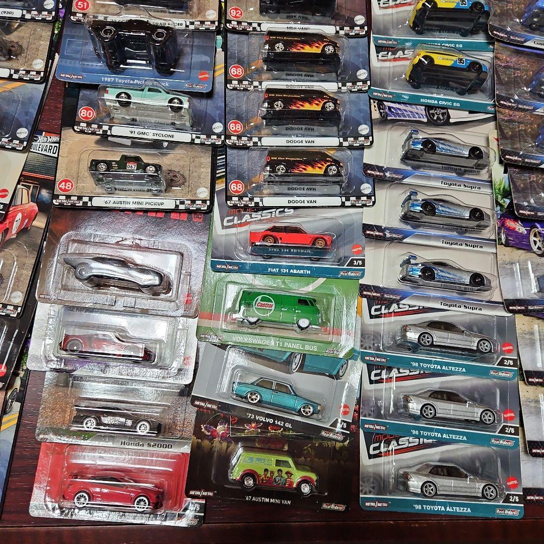 や*や様 ホットウィール　リアルライダー　ブルーバード　大量　120台