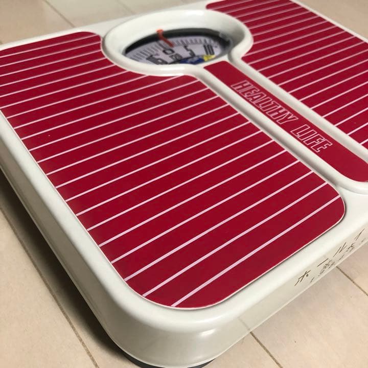 TANITA 体重計 タニスター 赤　未使用品　*