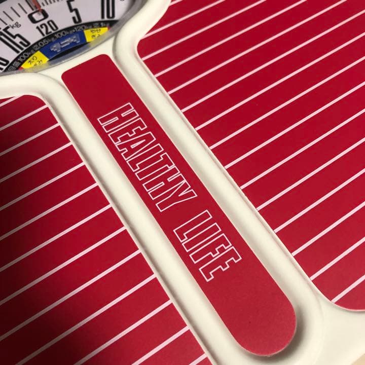 TANITA 体重計 タニスター 赤　未使用品　*