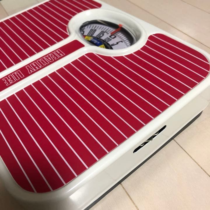 TANITA 体重計 タニスター 赤　未使用品　*